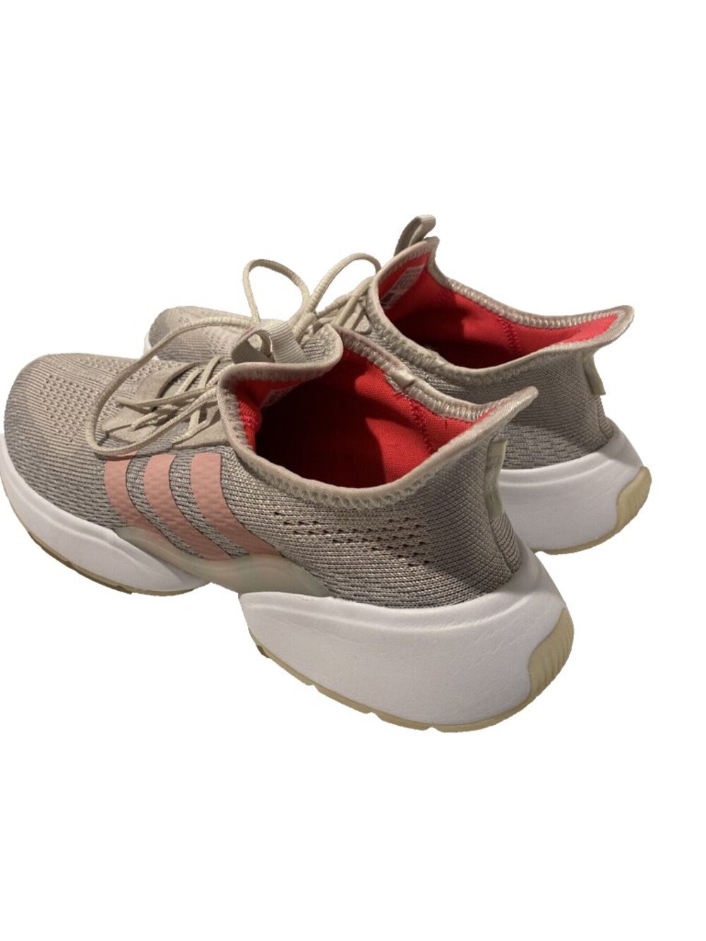 Adidas Mavia X Trainers Women's Size 10 Running Shoes Sneakers Grey Pink